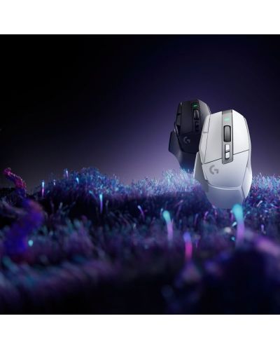 Гейминг мишка Logitech - G502 X Lightspeed EER2, оптична, бяла  - 10